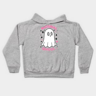 material ghoul for light shirts Kids Hoodie